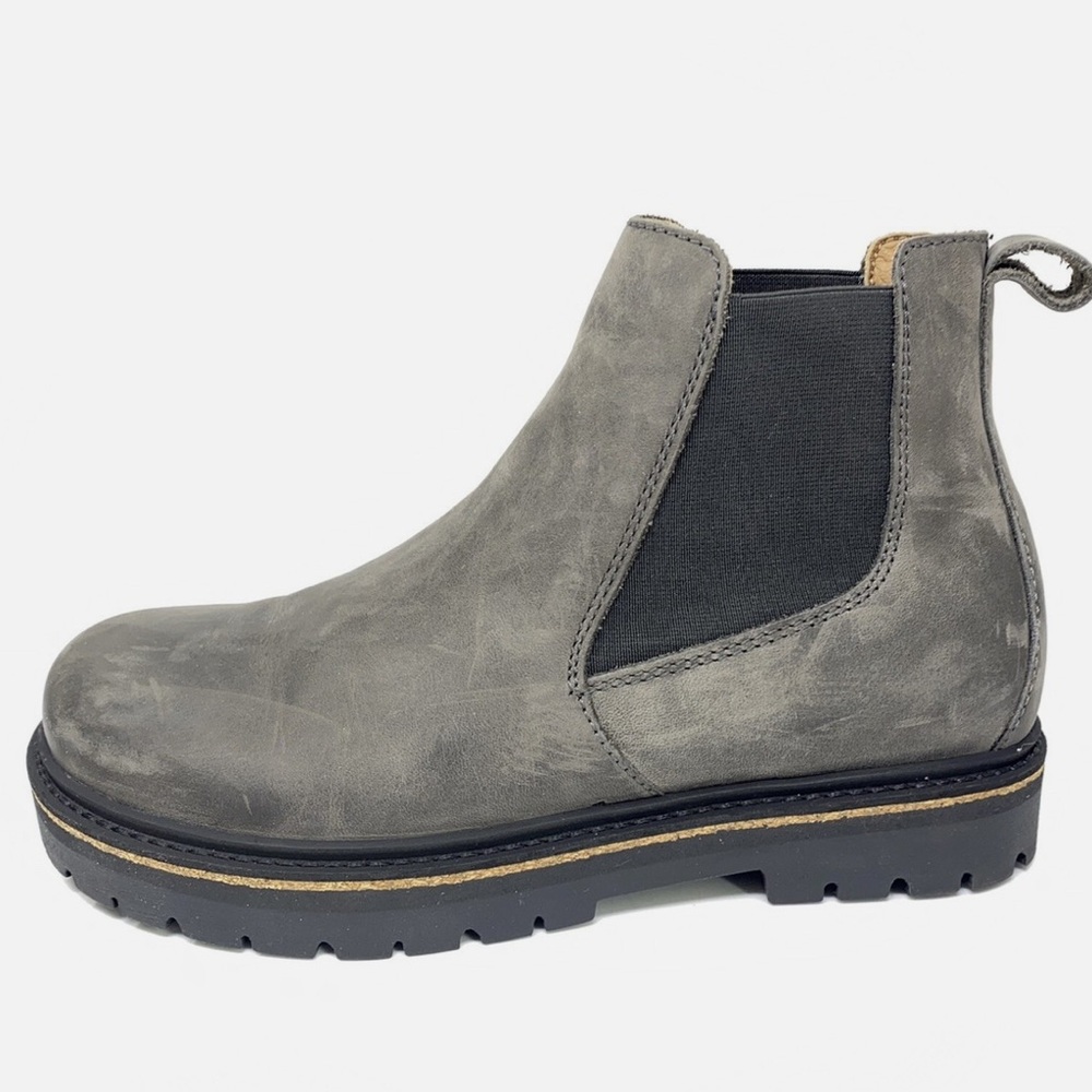 BIRKENSTOCK STALON BOOTS IN NUBUCK LEATHER / GRAPHITE size 43 or men’s 10.5 - Picture 3 of 7